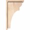 Ekena Millwork Yorktown Smooth Corbel w/Backplate, Douglas Fir, 7 1/2"W x 12"D x 20"H COR08X12X20YOR01SDF - alternate 2